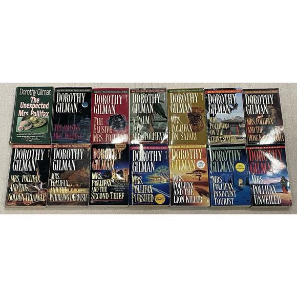 Lot of 22 Dorothy Gilman Books - Complete Mrs Pollifax Series, 2 Madame, +6 More - Picture 2 of 10